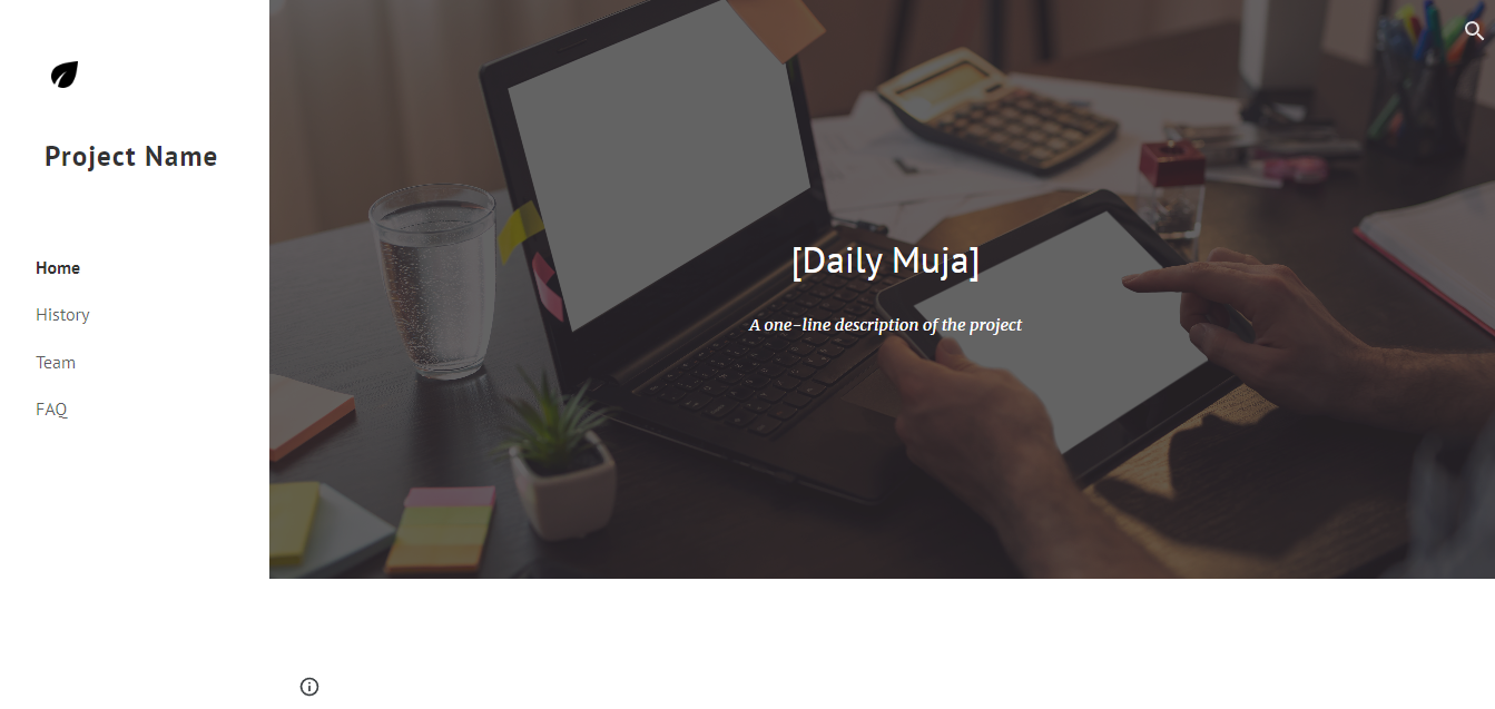 Personal profile portfolio